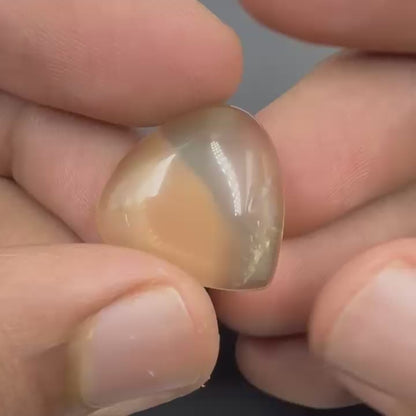 Natural Praseolite Quartz  17.34  carat  Yellowish Green color  csmgb023