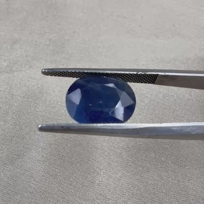 Madagascar Natural Blue Sapphire  No Treatment  6.33 carat