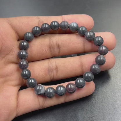 Natural Bloodstone Jasper Bracelet (Strength and Vitality)