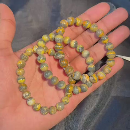 AAA Bumblebee Jasper Bracelet (Confidence & Motivation)