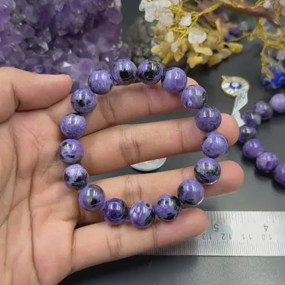 Charoite Bracelet (Transformation, Intuition & Inner Strength)