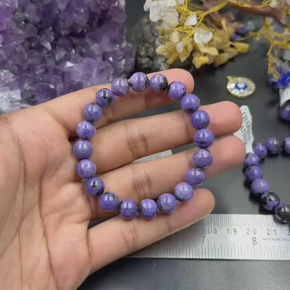 Charoite Bracelet (Transformation, Intuition & Inner Strength)