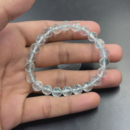 Blue Topaz Bracelet (Clarity and Communication)