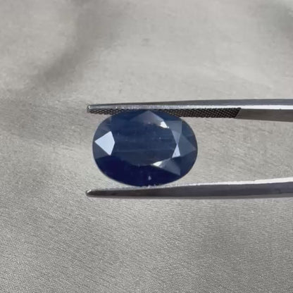 Madagascar Natural Blue Sapphire  No Treatment  6.41 carat