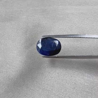 Madagascar Natural Blue Sapphire No Treatment  6.42 carat