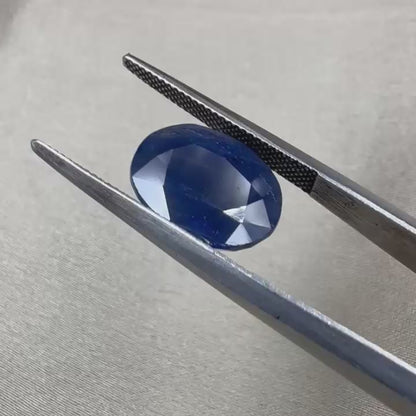 Madagascar Natural Blue Sapphire  No Treatment  6.30 carat