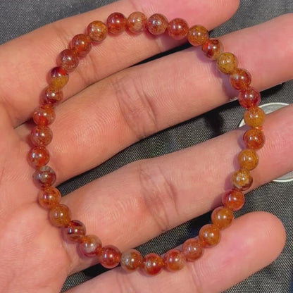 Hessonite Garnet Bracelet (Siloni Gomed & Rahu Stone)
