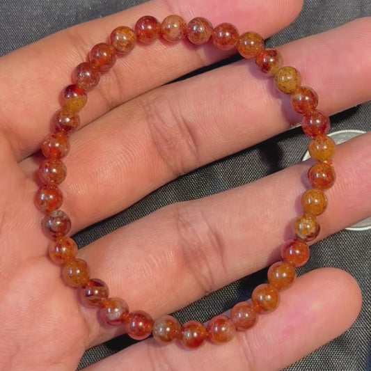 Hessonite Garnet Bracelet (Siloni Gomed & Rahu Stone)
