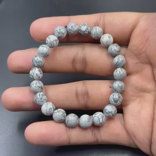Mapstone Bracelet (Grounding, Patience and Inner Stability)