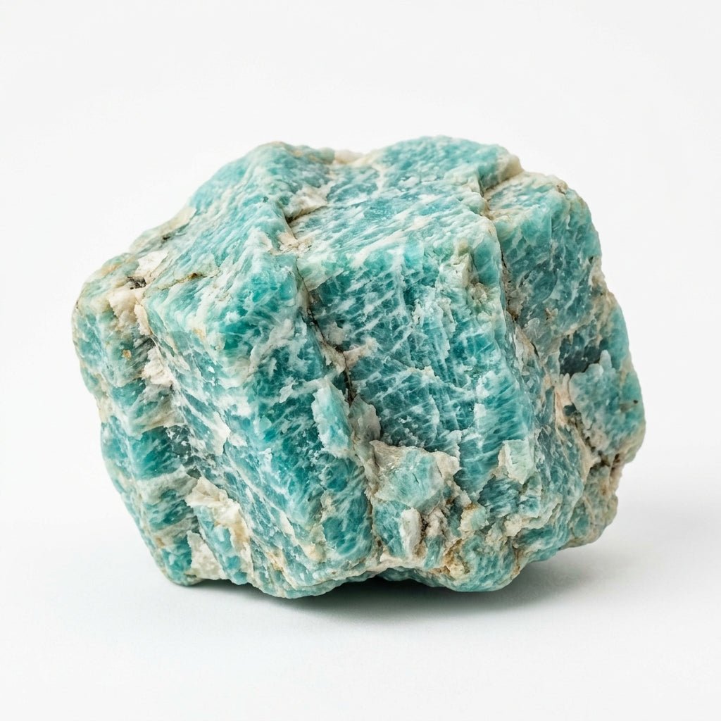 Raw Amazonite Crystal | 100% Natural | 100g to 1kg - GemKrishna