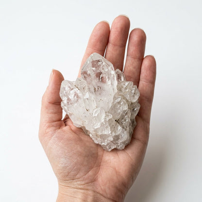 Raw Clear Quartz Crystal | 100% Natural | 100g to 1kg - GemKrishna