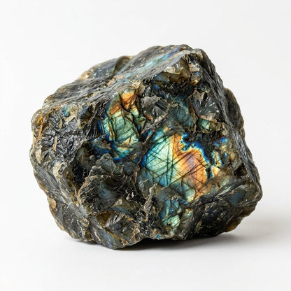 Raw Labradorite Crystal | 100% Natural | 100g to 1kg - GemKrishna
