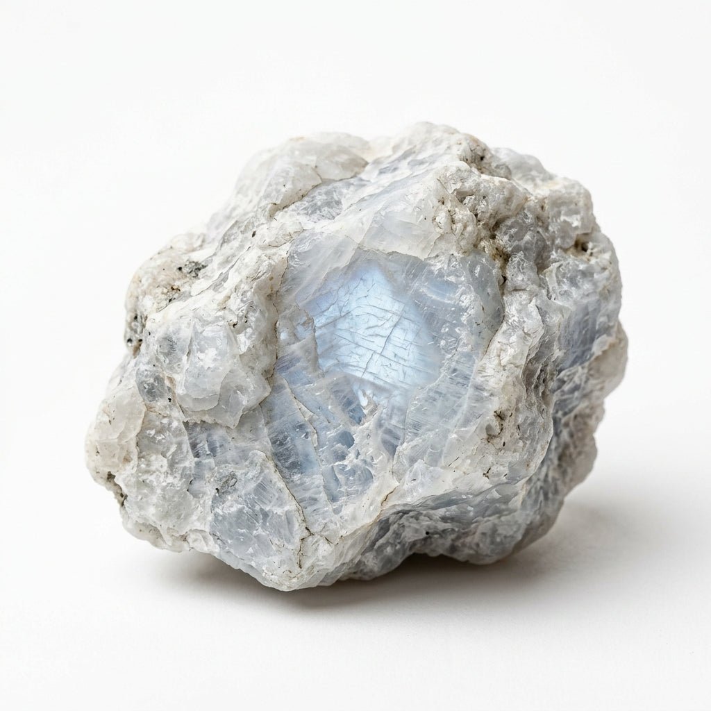 Raw Moonstone Crystal | 100% Natural | 100g to 1kg - GemKrishna