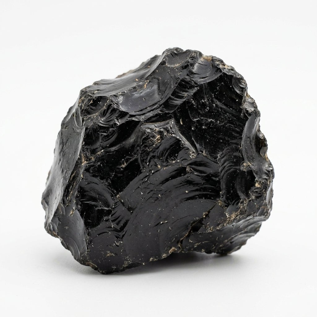 Raw Obsidian Crystal | 100% Natural | 100g to 1kg - GemKrishna