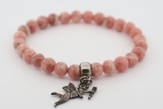 Rhodochrosite Bracelet – Self-Love, Compassion & Emotional Healing
